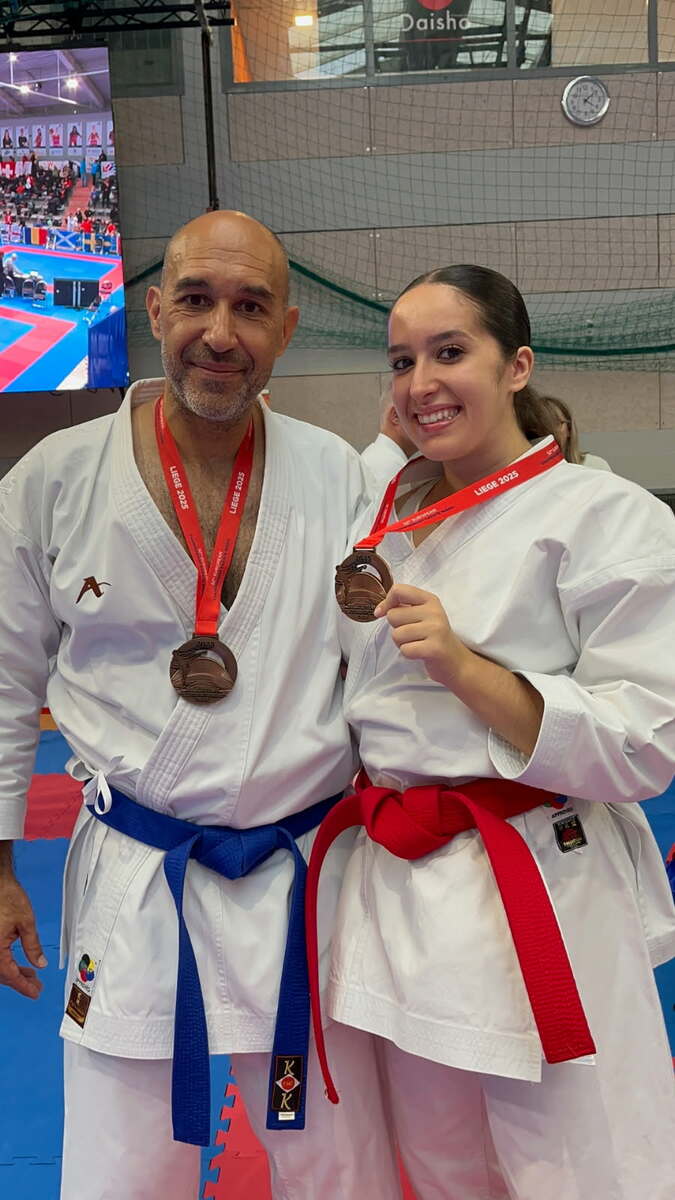 Coupe d'Europe Wado Ryu 01/11/2025 - Liège (Belgique) - 2 Médailles Bronze