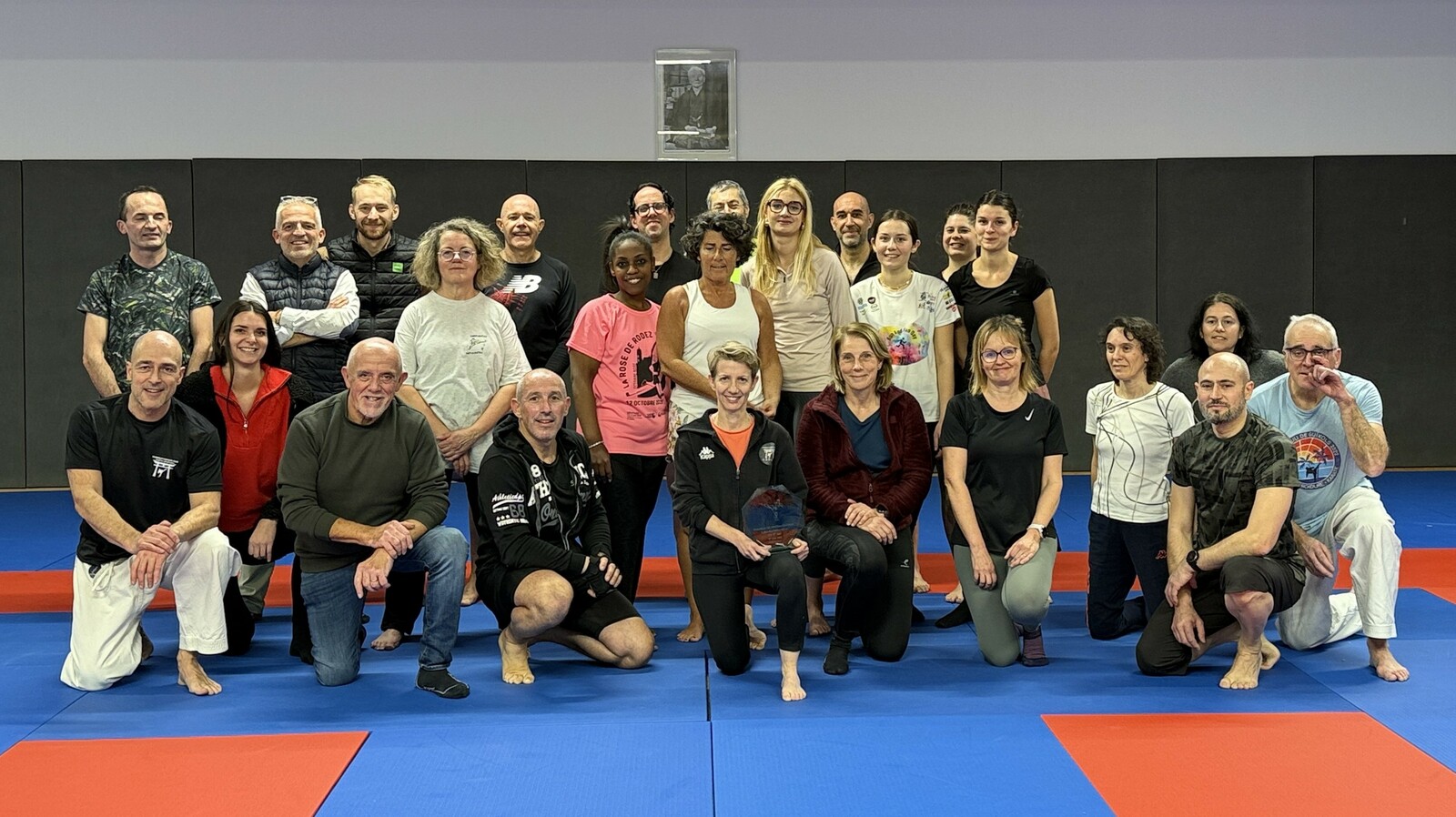 Cours commun FPF + Remise Trophée Céline CN5 + Auberge Espagnole... soirée de partage avant les fêtes de Noël...