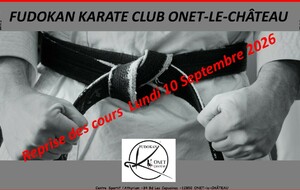 Reprise des cours 2026-2027