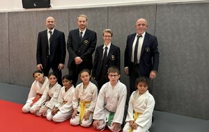 Stage CDK12 - Matinée du Karaté Kata/Combat/Arbitrage - 15/11/2025 - Millau - Sofia/Hoda/Ayesha/Rajae/Théo/Loubna  Roberto/Benoît/Céline/Bernard