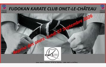 Reprise des cours 2026-2027