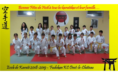 Bonnes Fêtes de fin d'année 2018