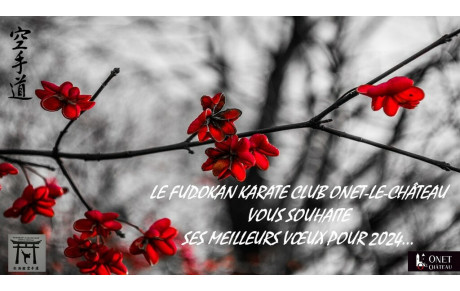 Voeux Fudokan KC Onet-le-Château