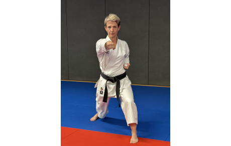 Première Ceinture Noire 5ème dan en Aveyron pour Céline RANSINANGUE
